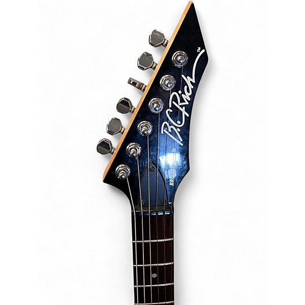 Used B.C. Rich Bronze Series Mockingbird Red Solid Body Electric Guitar