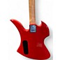 Used B.C. Rich Bronze Series Mockingbird Red Solid Body Electric Guitar