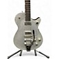 Used Gretsch Guitars G6129-PE Silver Sparkle Hollow Body Electric Guitar