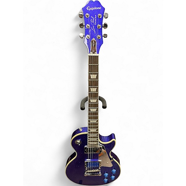 Used Epiphone Tommy Thayer Les Paul Standard ELECTRIC BLUE Solid Body Electric Guitar