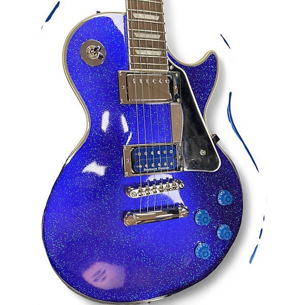 Used Epiphone Tommy Thayer Les Paul Standard ELECTRIC BLUE Solid Body Electric Guitar