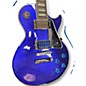 Used Epiphone Tommy Thayer Les Paul Standard ELECTRIC BLUE Solid Body Electric Guitar