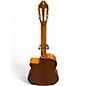 Used Washburn c5cea Natural Classical Acoustic Electric Guitar
