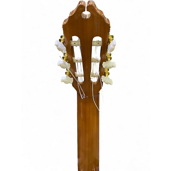 Used Washburn c5cea Natural Classical Acoustic Electric Guitar