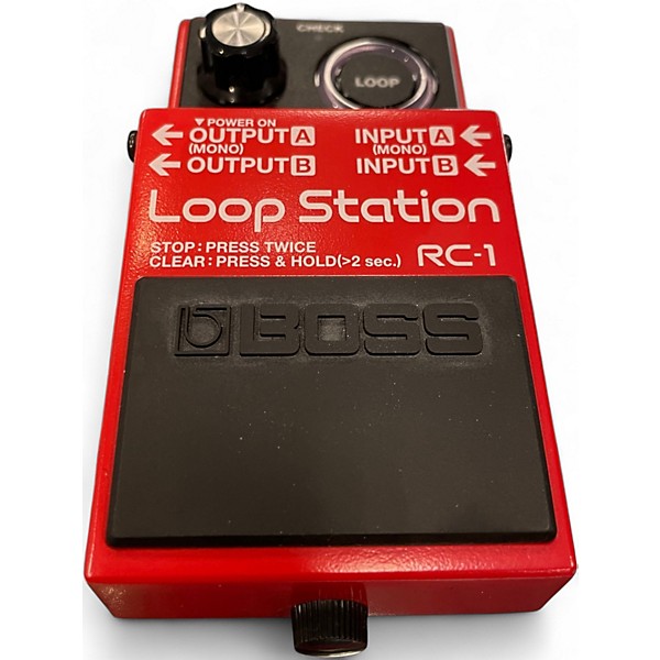 Used BOSS RC1 Loop Station Pedal