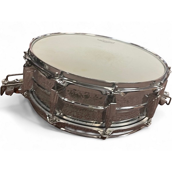 Vintage 1970s Ludwig 5X14 Super Sensitive Snare Silver Drum