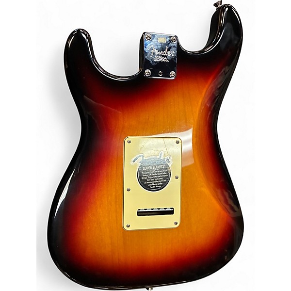 Used Fender AMERICAN STRATOCASTER 3 Tone Sunburst Solid Body Electric Guitar