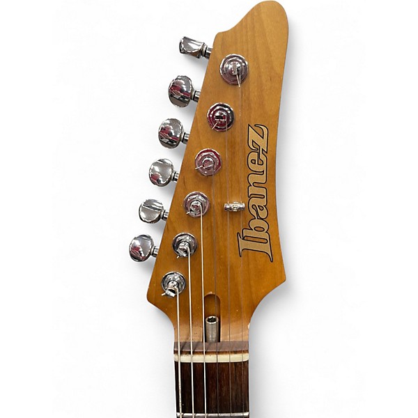 Used Ibanez AZ2204 PRESTIGE POWDER BLUE Solid Body Electric Guitar