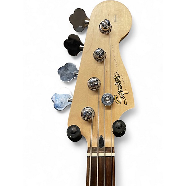 Used Squier Precision Bass Special Dakota Red Electric Bass Guitar