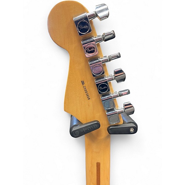 Used Fender American Standard Stratocaster Olympic White Solid Body Electric Guitar