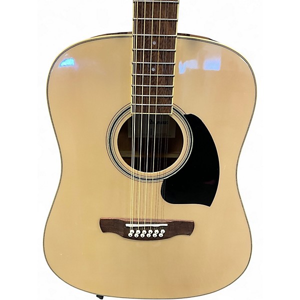 Used Ibanez PF1512 Natural 12 String Acoustic Guitar