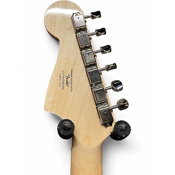 Used 2022 Squier Paranormal Cyclone Candy Apple Red Solid Body Electric Guitar