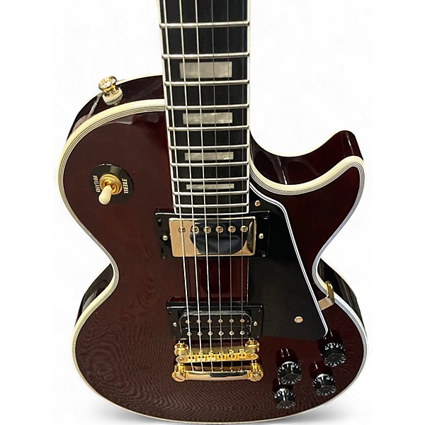 Used Epiphone JERRY CANTRELL LES PAUL Wine Red Solid Body Electric Guitar