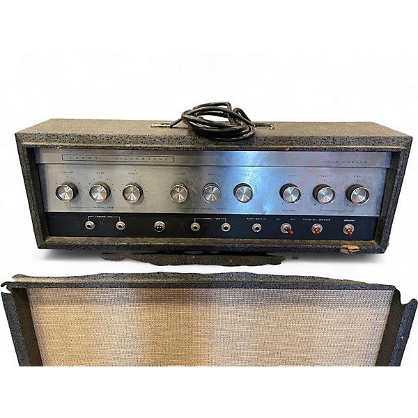 Vintage 1965 Silvertone 1484 Tube Guitar Combo Amp