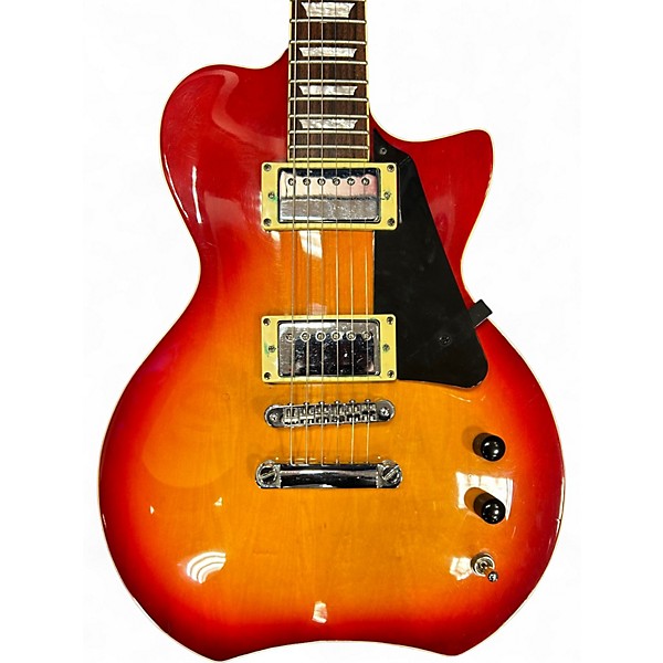 Used ZZ Ryder Rock Sunburst Solid Body Electric Guitar