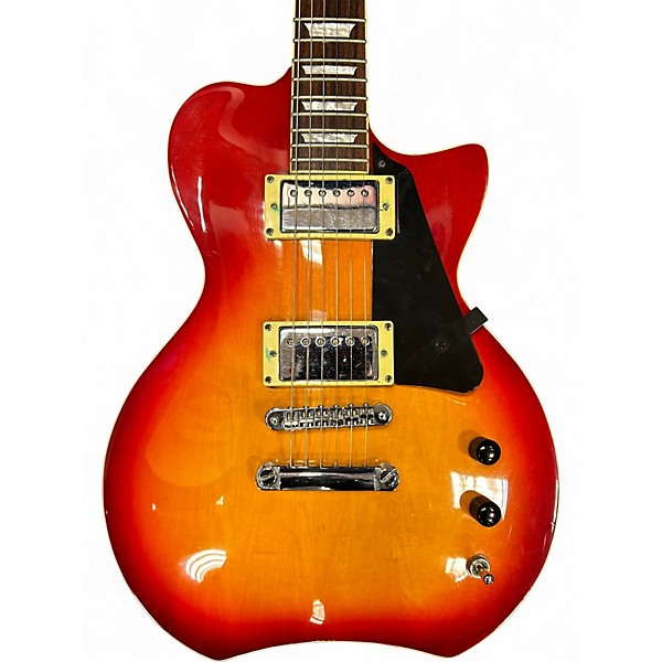 Used ZZ Ryder Rock Sunburst Solid Body Electric Guitar