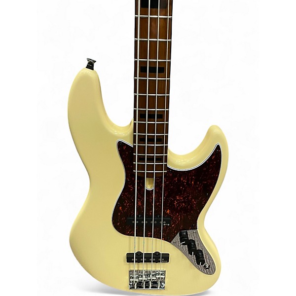 Used Sire V5-4 Vintage White Electric Bass Guitar
