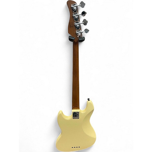 Used Sire V5-4 Vintage White Electric Bass Guitar