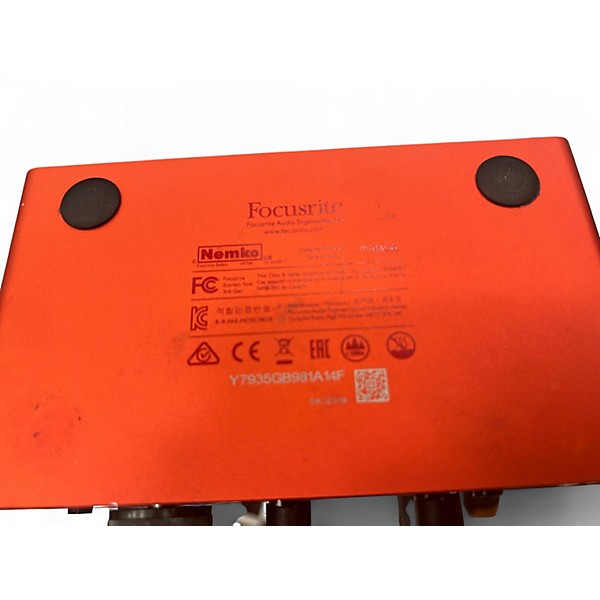 Used Focusrite Scarlett Solo Studio Gen 3 Audio Interface