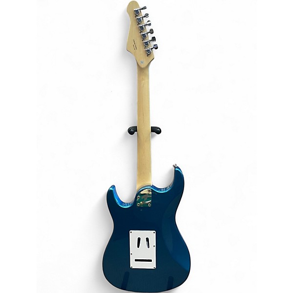 Used Fesley  Corona Series Standard Blue Solid Body Electric Guitar