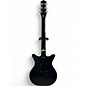 Vintage 1999 Danelectro Stock '59 Black Solid Body Electric Guitar