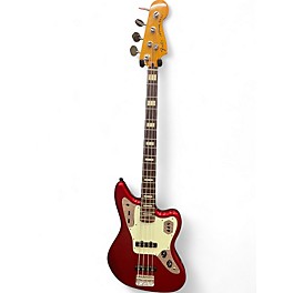 Used Fender JAGUAR BASS MIJ Hot Rod Red Electric Bass Guitar