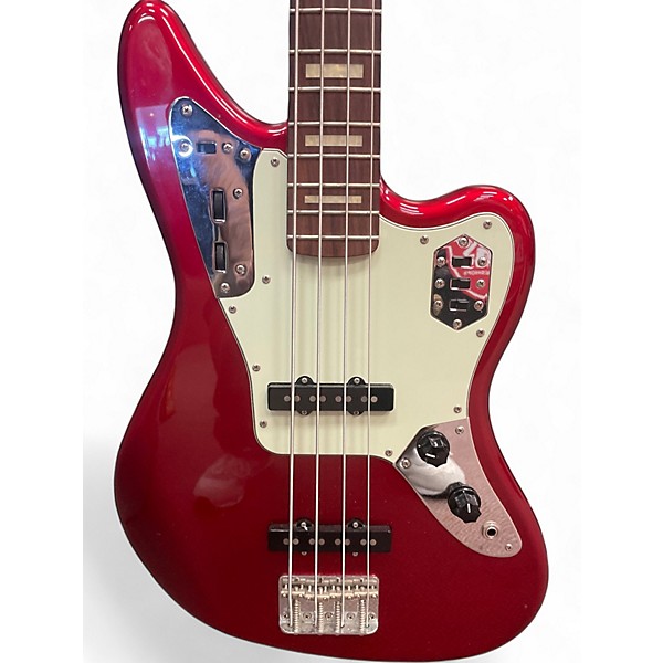 Used Fender JAGUAR BASS MIJ Hot Rod Red Electric Bass Guitar