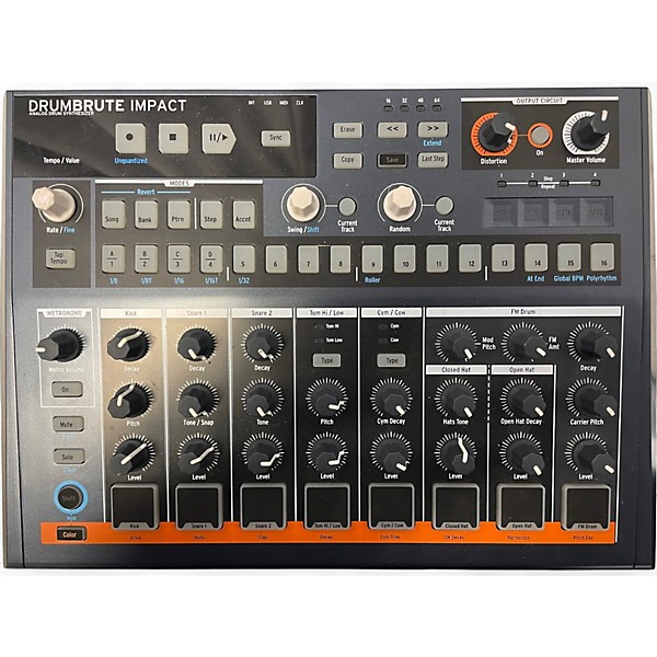 Used Arturia Drumbrute Impact Drum Machine