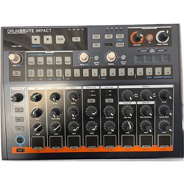 Used Arturia Drumbrute Impact Drum Machine