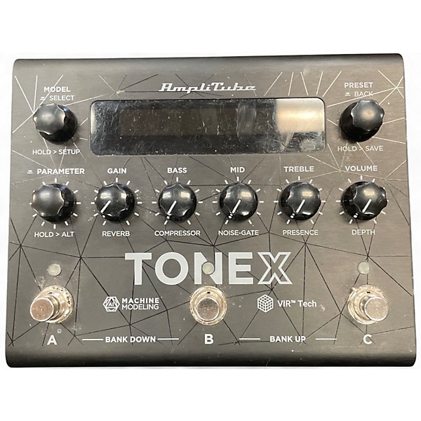 Used Amplitube TONE X Effect Pedal