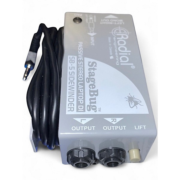 Used Radial Engineering StageBug SB-5 Audio Converter