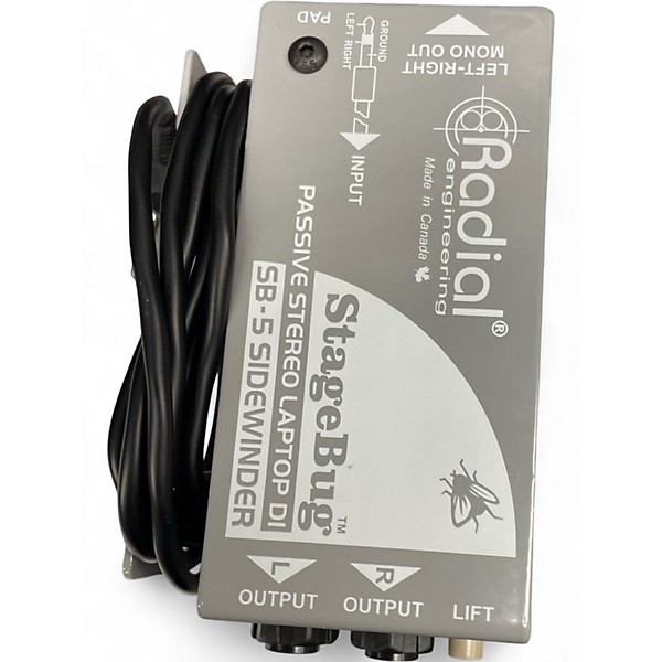 Used Radial Engineering StageBug SB-5 Audio Converter