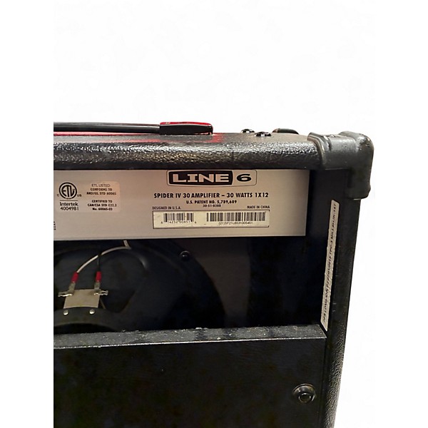 Used Line 6 Spider IV 30W 1x12 Guitar Combo Amp