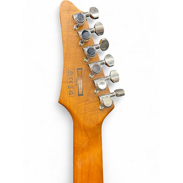 Used Ibanez AZ22S1F Transparent Black Sunburst Solid Body Electric Guitar