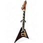 Used ESP LTD KIRK HAMMETT KHV Chrome Red Metallic Solid Body Electric Guitar thumbnail