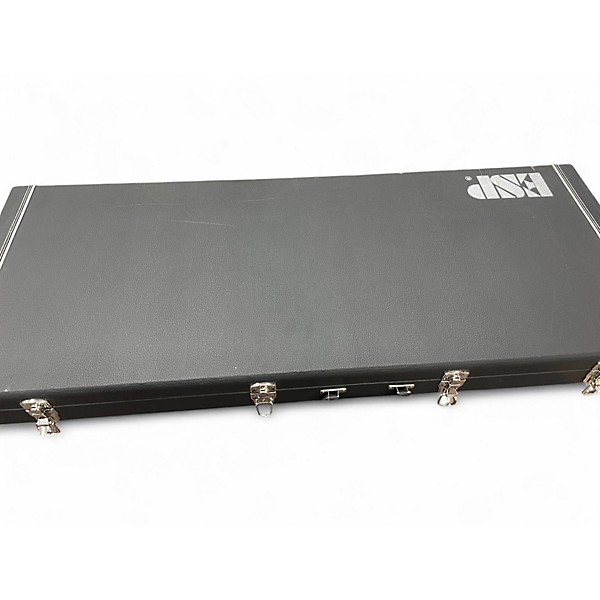 Used ESP LTD KIRK HAMMETT KHV Chrome Red Metallic Solid Body Electric Guitar