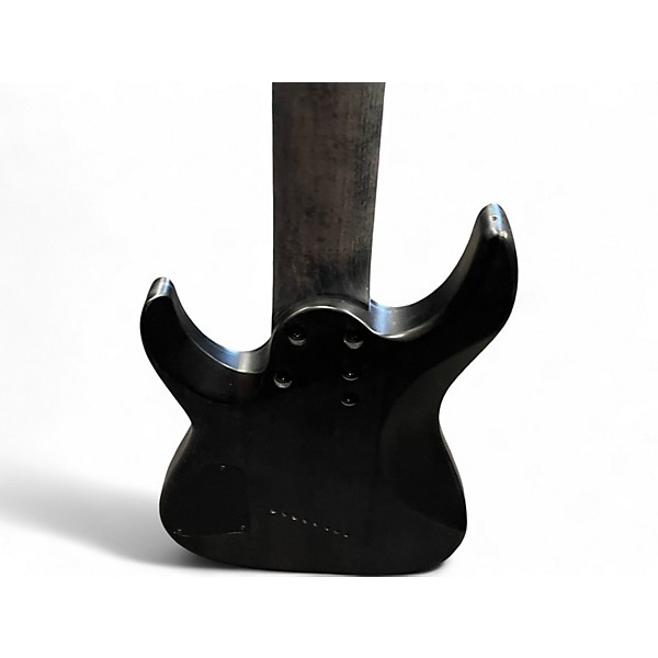 Used Schecter Guitar Research omen elite-8 MS see thru- blue Solid Body Electric Guitar