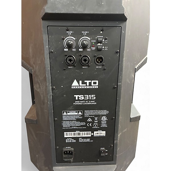 Used Alto TS315 Powered Speaker
