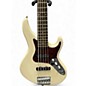 Used Brownsville J Style Bass 5 String White Electric Bass Guitar