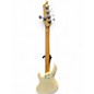 Used Brownsville J Style Bass 5 String White Electric Bass Guitar