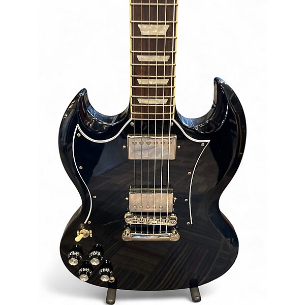 Used Epiphone SG Standard Left Handed Black Electric Guitar