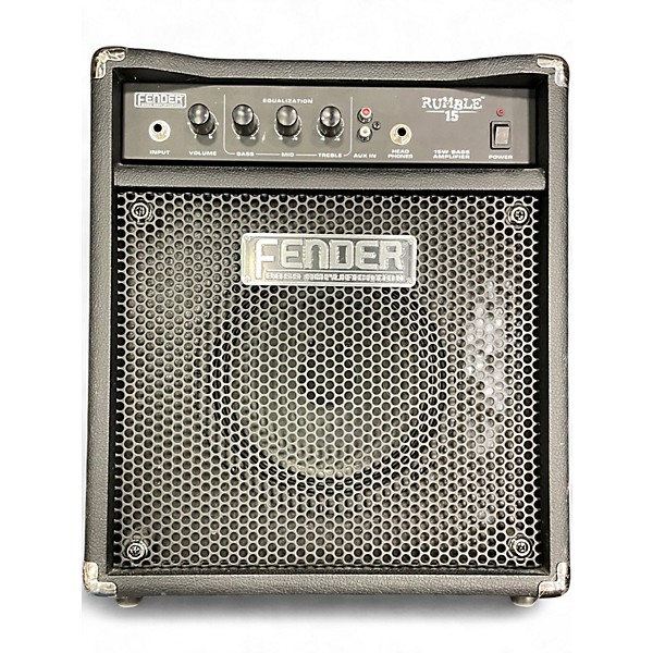 Used Fender RUMBLE 15 Bass Combo Amp