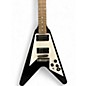 Used Epiphone KIRK HAMMETT FLYING V BLACK Solid Body Electric Guitar