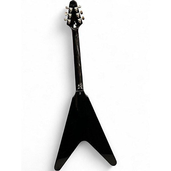 Used Epiphone KIRK HAMMETT FLYING V BLACK Solid Body Electric Guitar