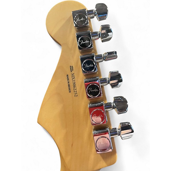 Used Fender Player Stratocaster Orange Solid Body Electric Guitar