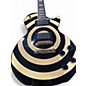 Used Epiphone Zakk Wylde Bullseye Les Paul Custom Plus Black and Yellow Solid Body Electric Guitar thumbnail