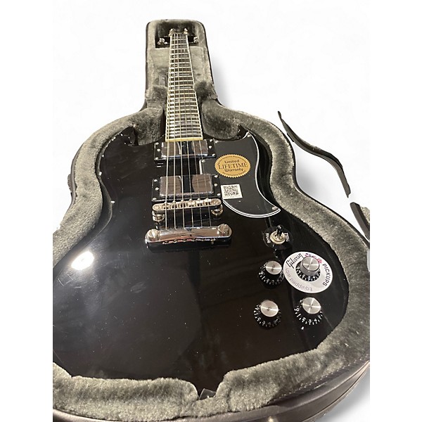 Used Epiphone Tony Iommi SG Custom Black Solid Body Electric Guitar