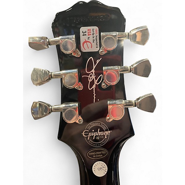 Used Epiphone Tony Iommi SG Custom Black Solid Body Electric Guitar