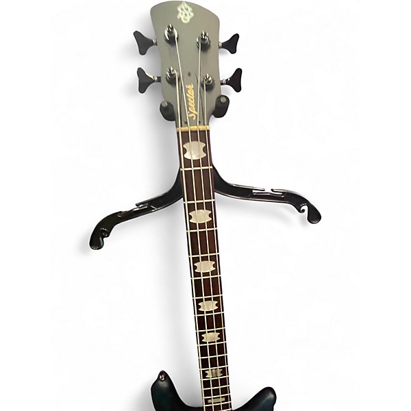 Used Spector Euro 4LX BLACK AND BLUE Electric Bass Guitar