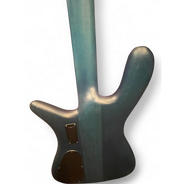 Used Spector Euro 4LX BLACK AND BLUE Electric Bass Guitar